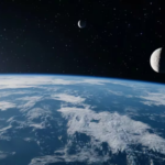 Mini luna para el planeta Tierra