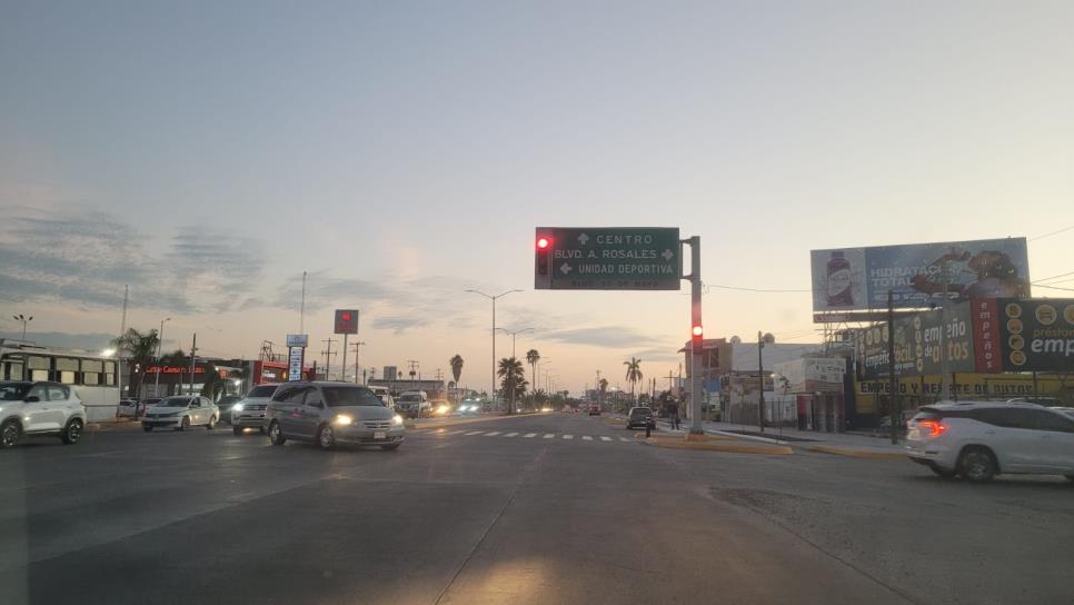 Abren boulevard López Mateos en Los Mochis