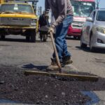 Bacheo de calles