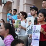 Manifestación en UNISON