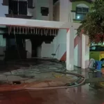 Incendio en sector La Conquista