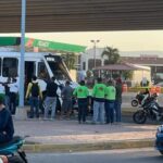 Choque de urbano y motocicleta en Mazatlán