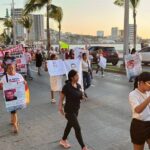 Protesta por desaparecidos en Mazatlán