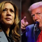 Kamala Harris - Donald Trump