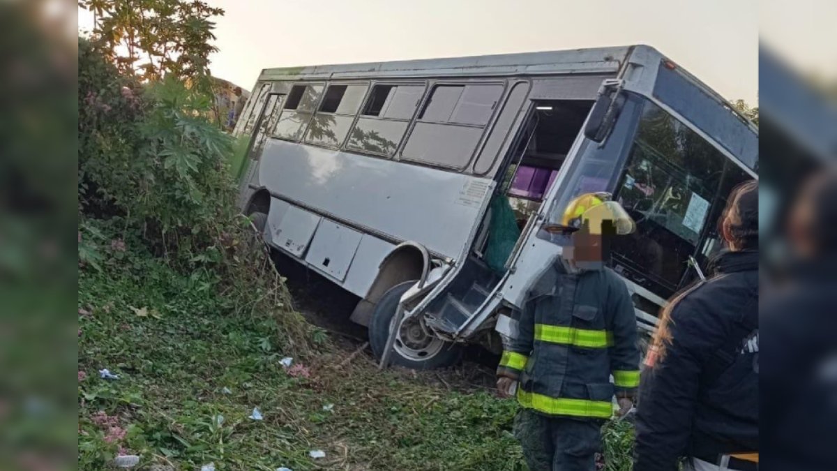 Camión se accidenta en Escuinapa