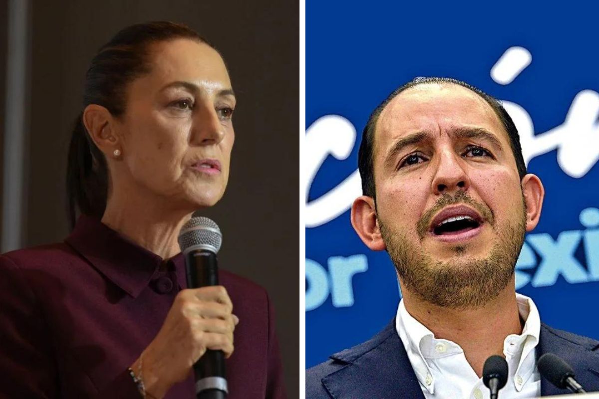 Claudia Sheinbaum y Marko Cortés
