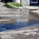 Aguas negras en Las Mañanitas